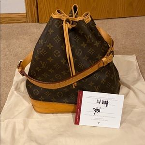 Authentic LV Noe GM